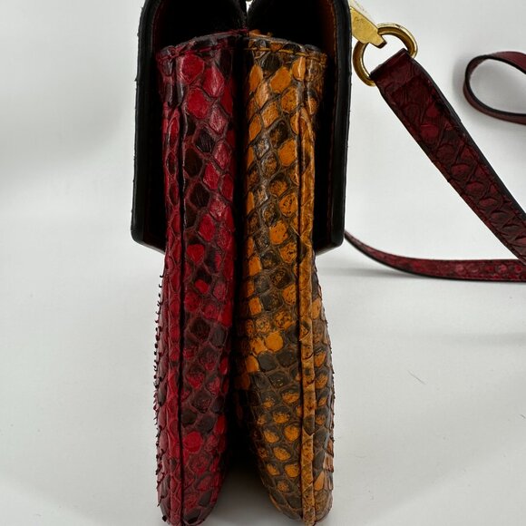 Gucci Python Thiara Medium Double-Sided Shoulder Bag - Picture 7 of 13